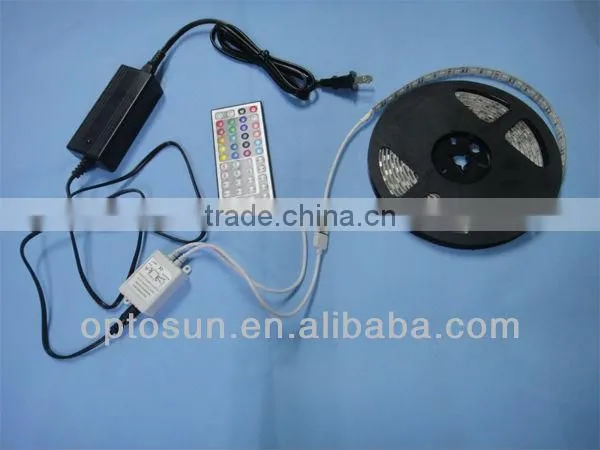12v 60LEDs/M 5050 RGB flexible waterproof 50 50 rgb led strip