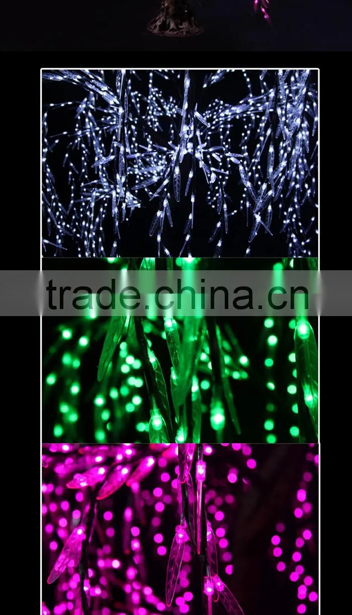 3D decorative led christmas tree , led tree light , outdoor led tree