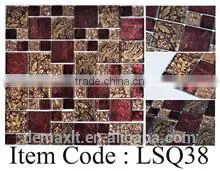 galaxy greens color family glass mosaics tiles
