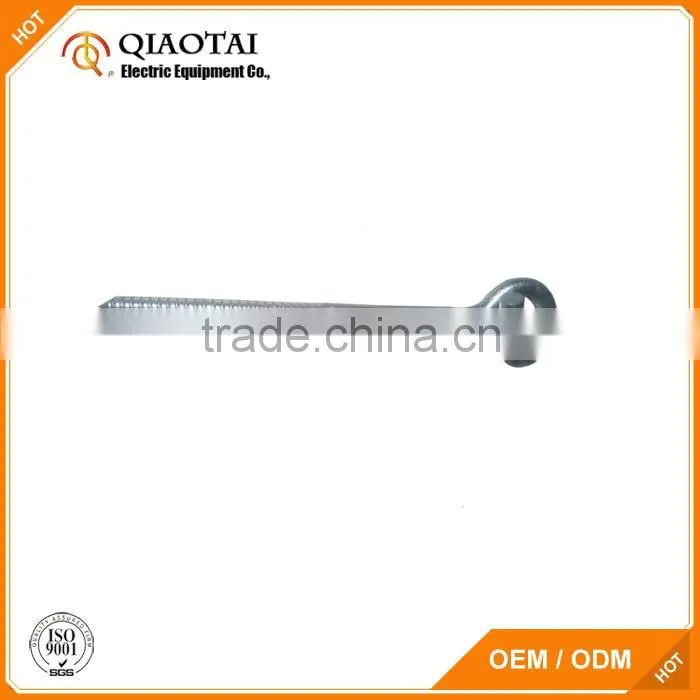 Hot dip galvanized J type pigtail connectors