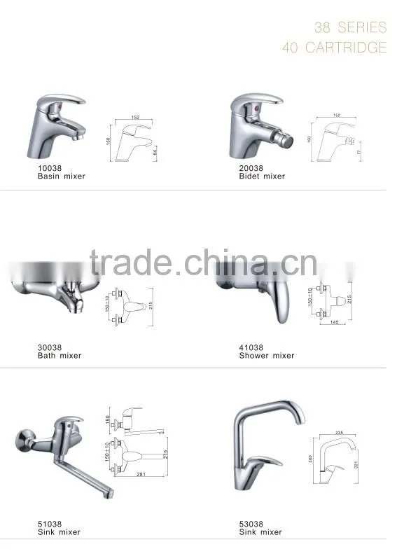 Shower mixer tap for bathroom