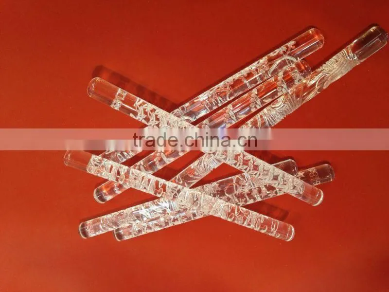 12x165mm Small Acrylic Rolling Pin in 4 different sizes