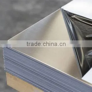 316l 8k mirror finished stainless steel plate