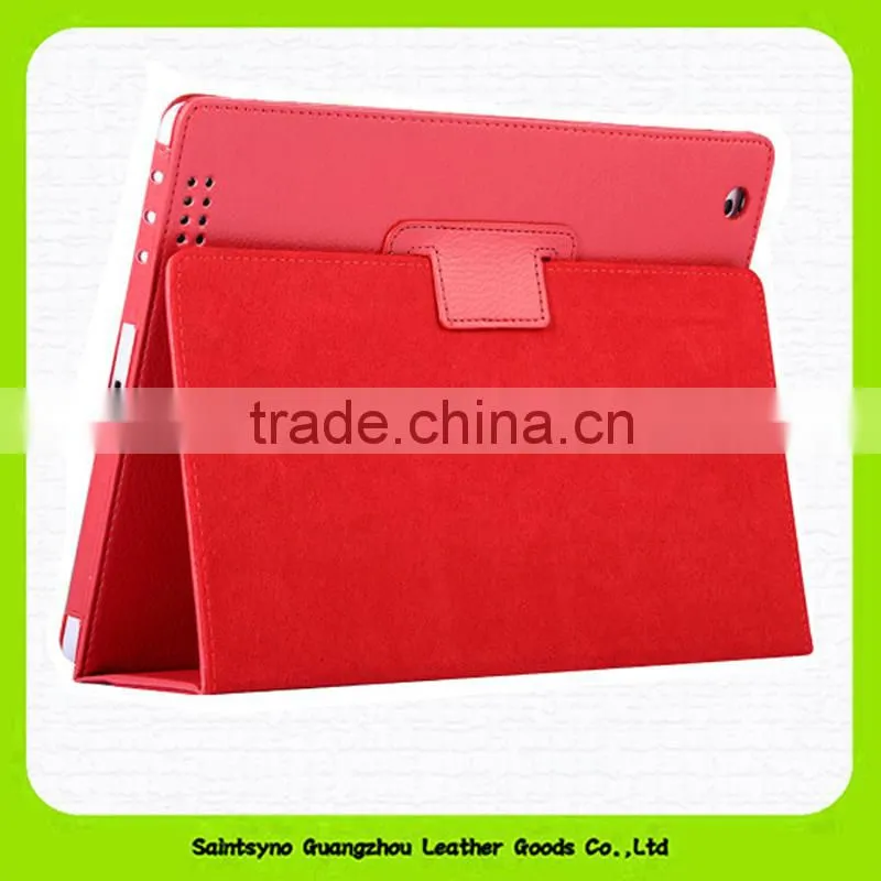 15042 Leather case for ipad air 2 case made by china factory