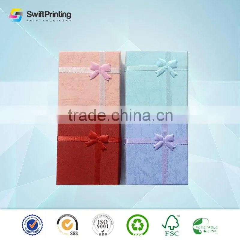 New hot selling new fashion printing cardboard wine box