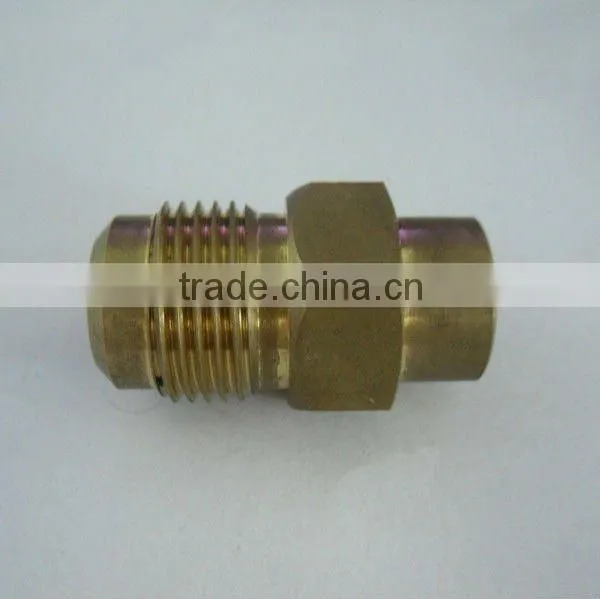 Brass fittings for track bolt for heating equipment