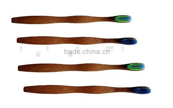 Disposable travel wooden bamboo toothbrush for hotel