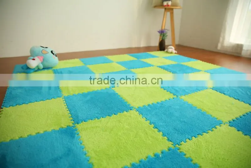EVA foam easy to wash carpet jigsaw mat for indoor