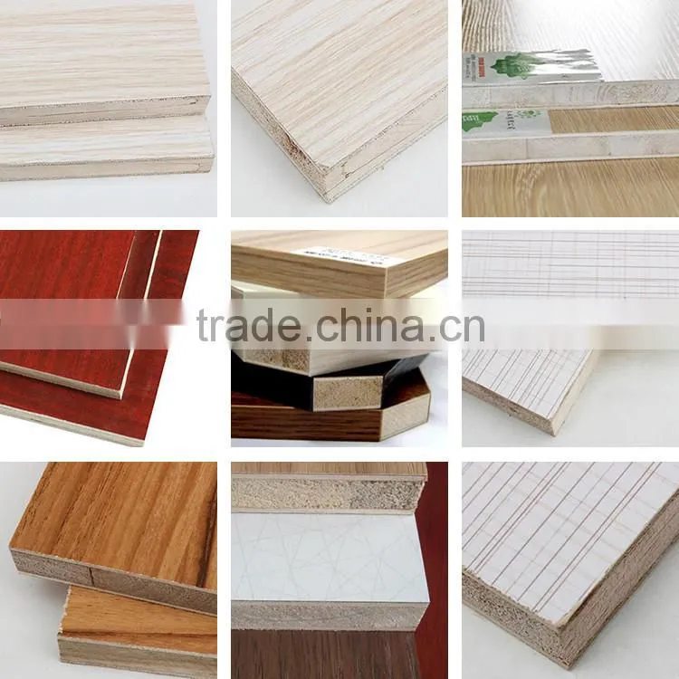 Various Colored Melamine Laminated Wood Block Boards