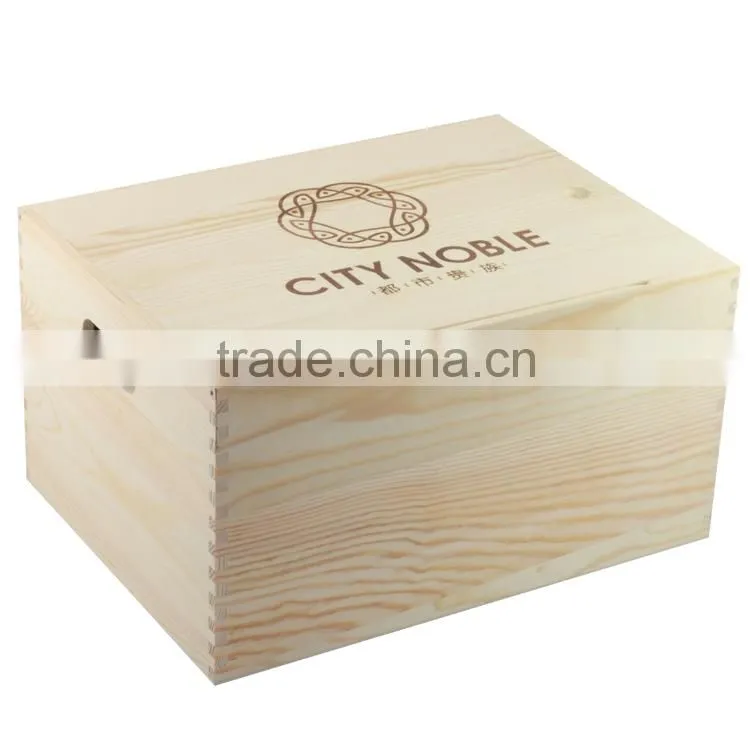 Vintage Feature And Wine Industrial Use Wooden Wine Boxes For Sale