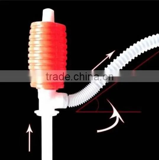 Car Gas Oil Water Liquid Transfer / auto gas sucker / Car Manual Siphon Pump
