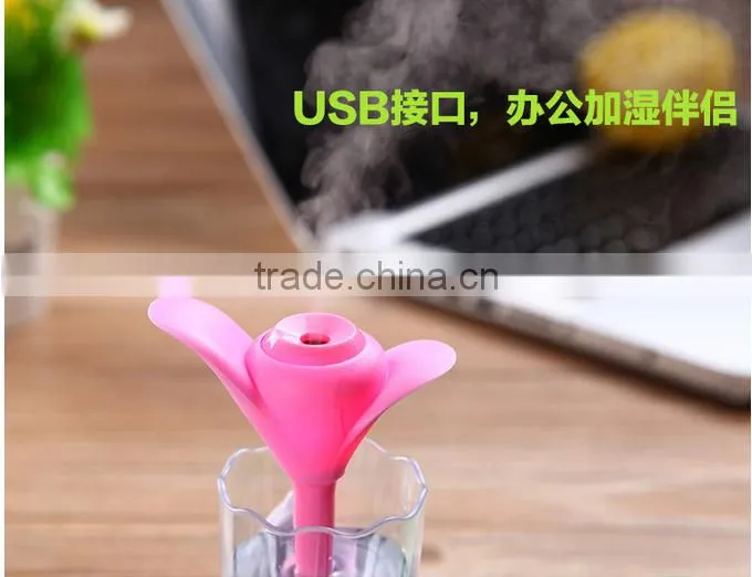 Mini Clover shape air purifier humidifier/table aromatherapy humidifier/humidifier aroma diffuser