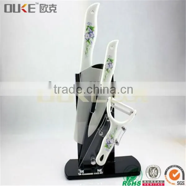 new prooduct hot sell customiozed Acrylic Knife Block