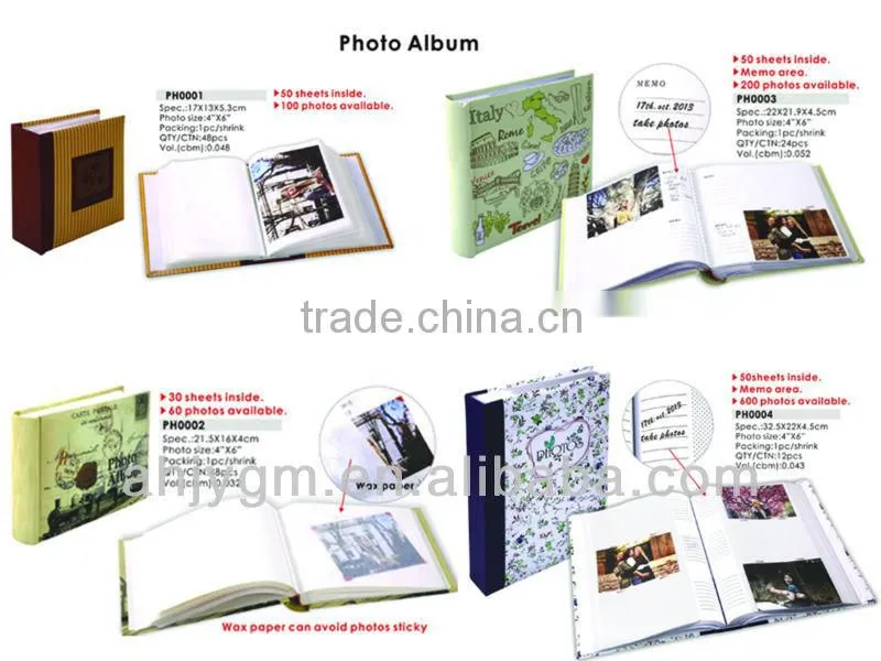 4''X6'' 50 sheets/100 photos Photo Album