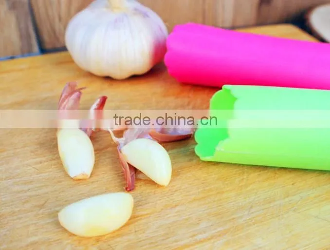 Time Saving Silicone Garlic Peeler