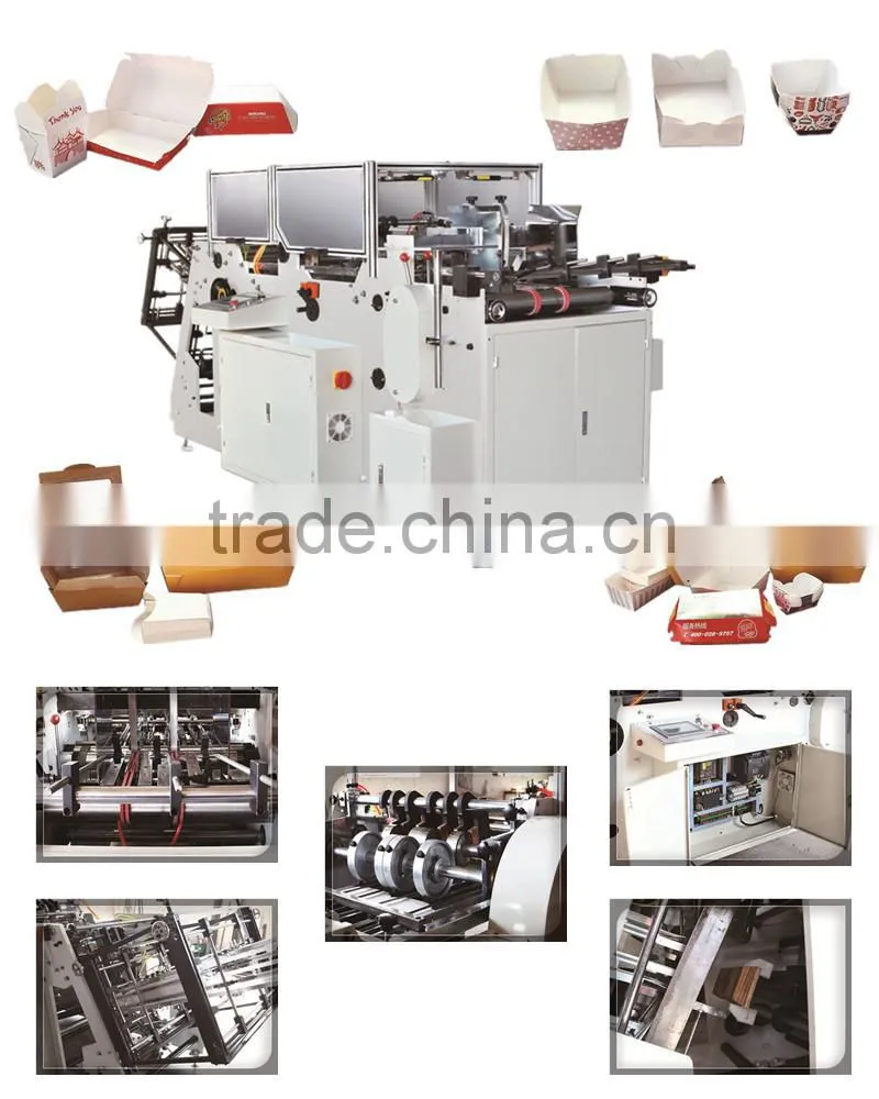 Fully Automatic Paper Lunch Box Forming Machine