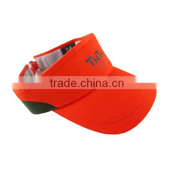 New cotton custom printing logo summer sun visor hats sun protection hat