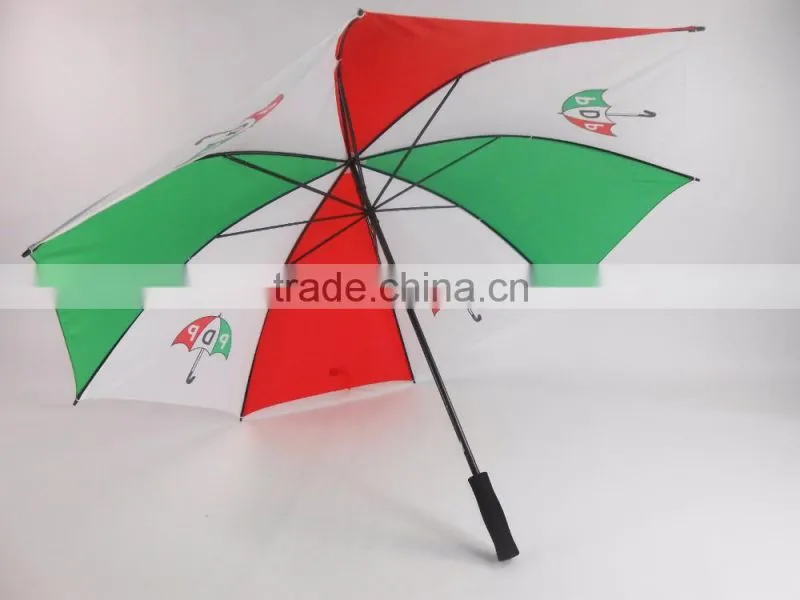 trade assuranse promotional advertising good selling golf umbrella