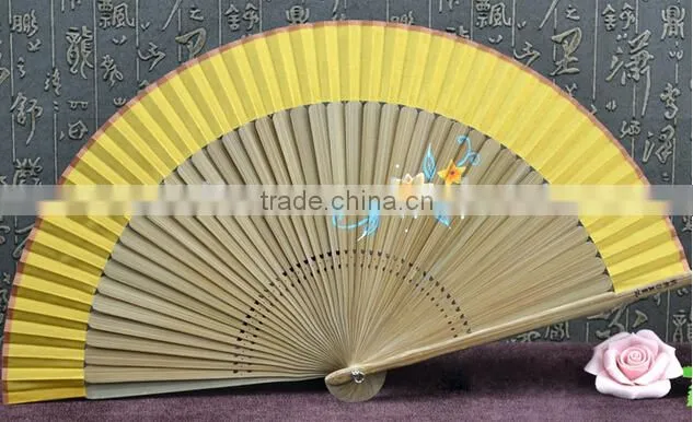 perfect party farvor Art Handmade Flower Hand Fan for Wedding Party Decor Gifts