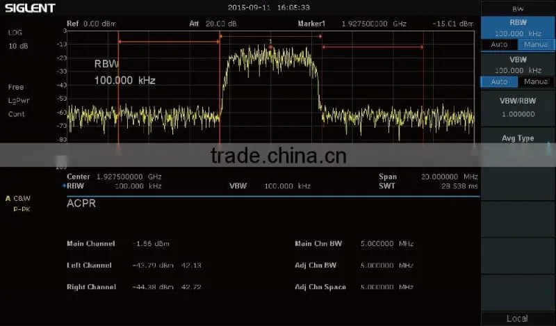 Siglent SSA3021X 2.1GHz Frequency Spectrum Analyzer