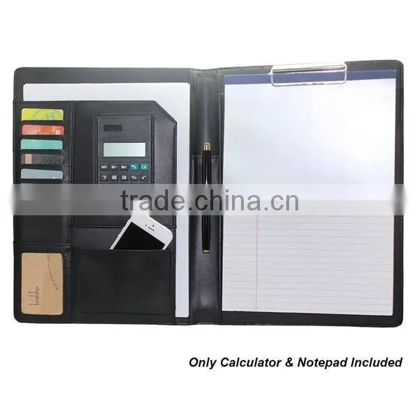 Boshiho practical pu leather file folder for business from leather manufacturer