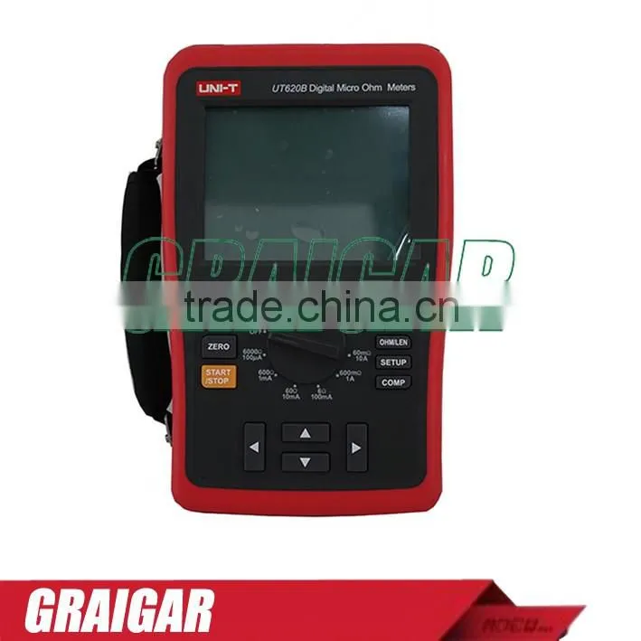 Digital Micro Ohm Meters UNI-T UT620B low resistance 10uohm Four-wire measurement resistance meter wire length tester