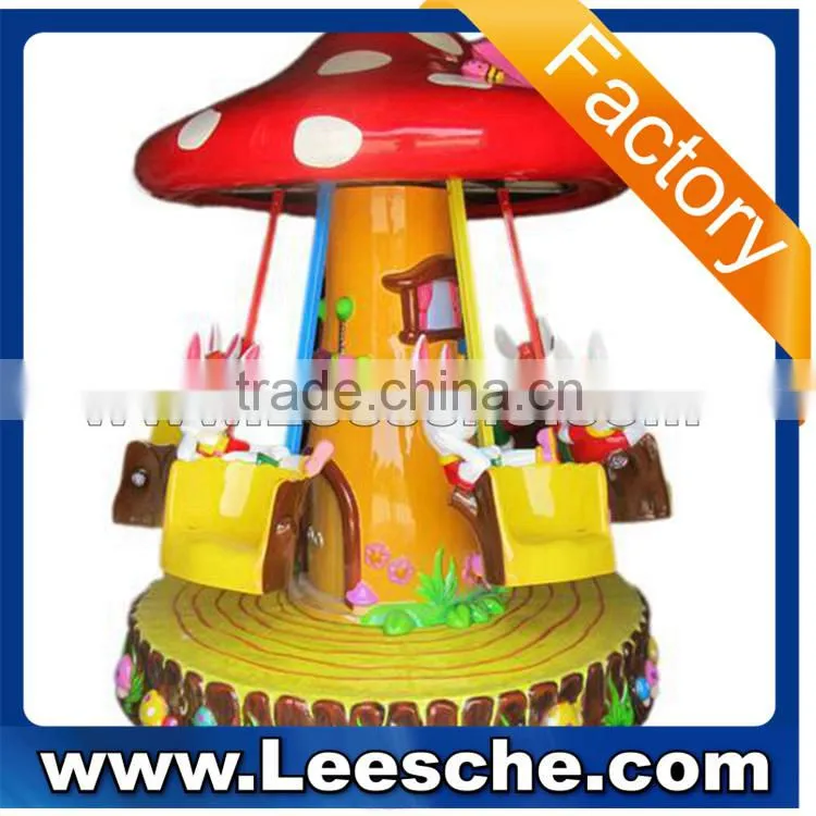 2015 coin operated carousel horses carousel music box 6 seats small electric merry-go-round amusement park equipment rides