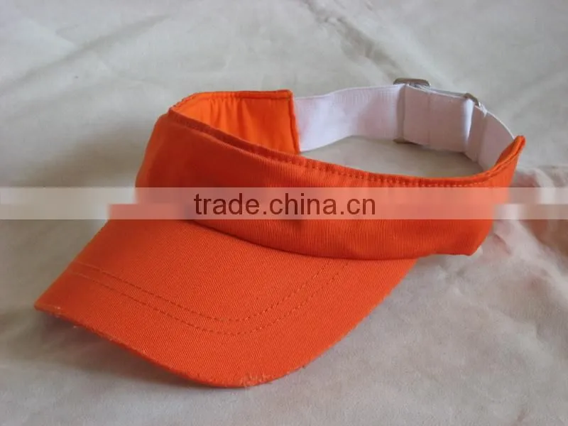 2015 Promotional Sun Visor in many colors, rubber sun visor