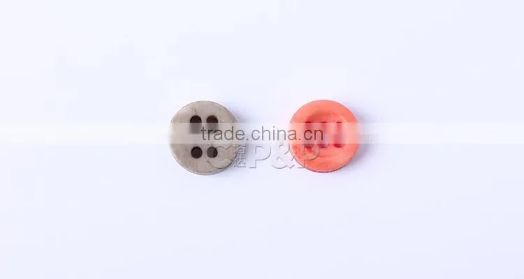 The colorful engraved with customized resin fashion button for shirt and blouse