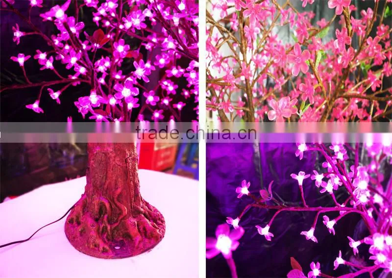 Popular cherry blossom Led tree , Super simulation tree Height 1.5m
