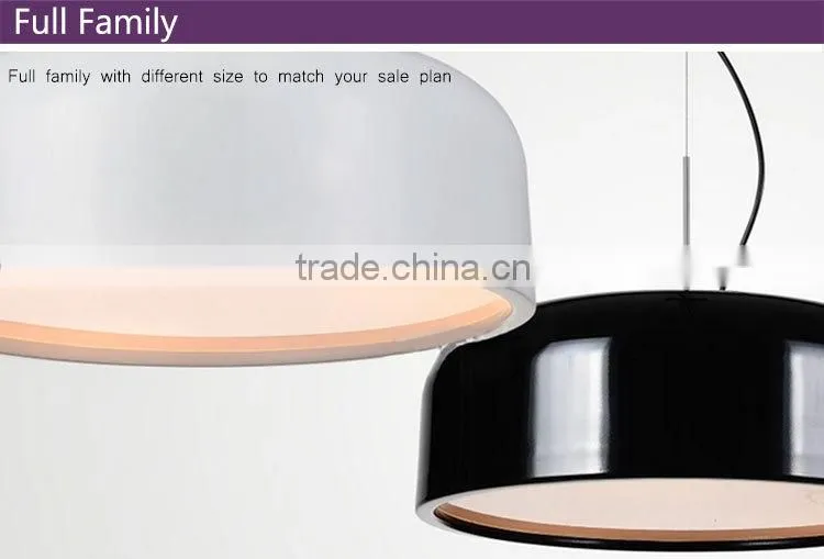 white color kitchen and hotel modern single pendant lighting