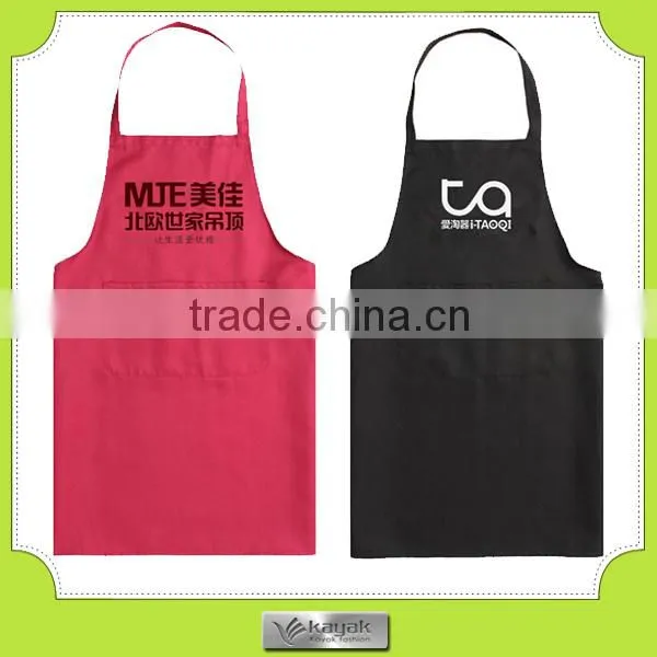 custom promotion polyester embroidered men apron