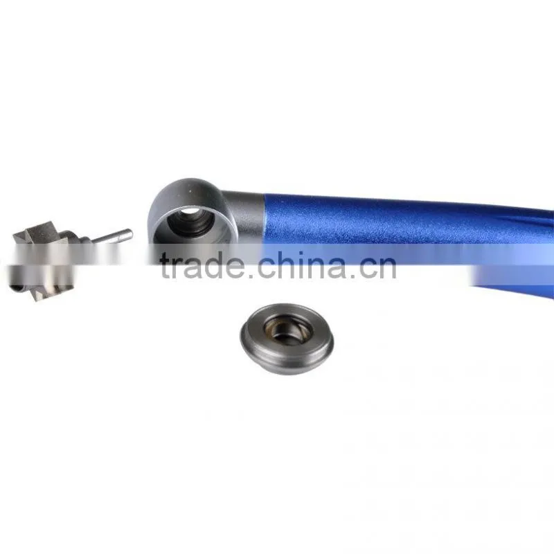 high speed blue color fiber optic dental handpiece/air turbine