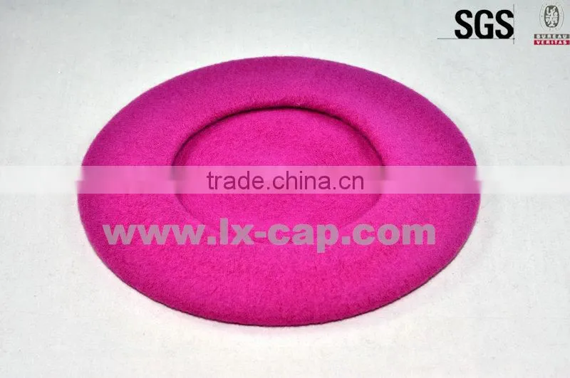 Wool beret fashion women beret solid color