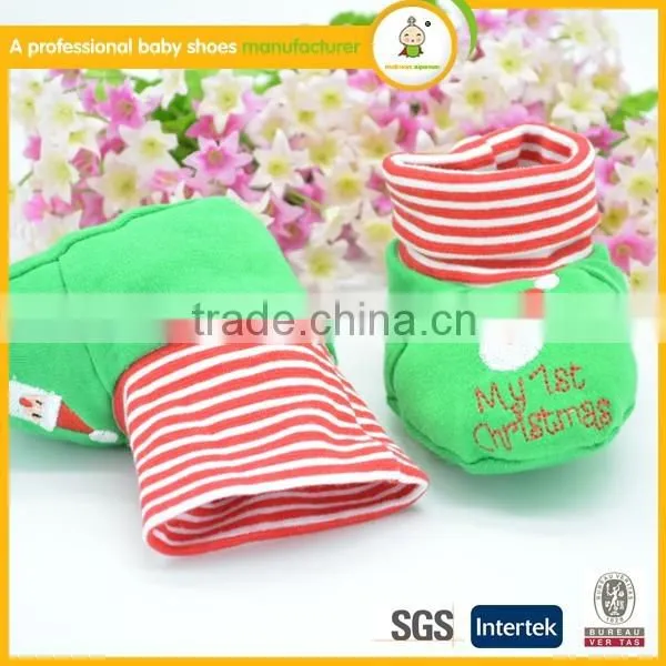 Wholesale shoes baby moccasins hot sale christmas first step winter