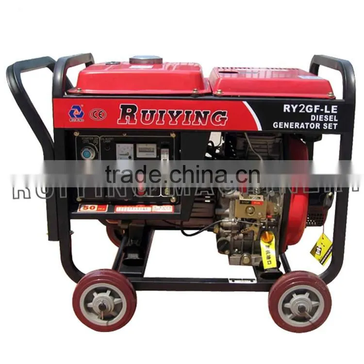 2kva small protable generator with house used