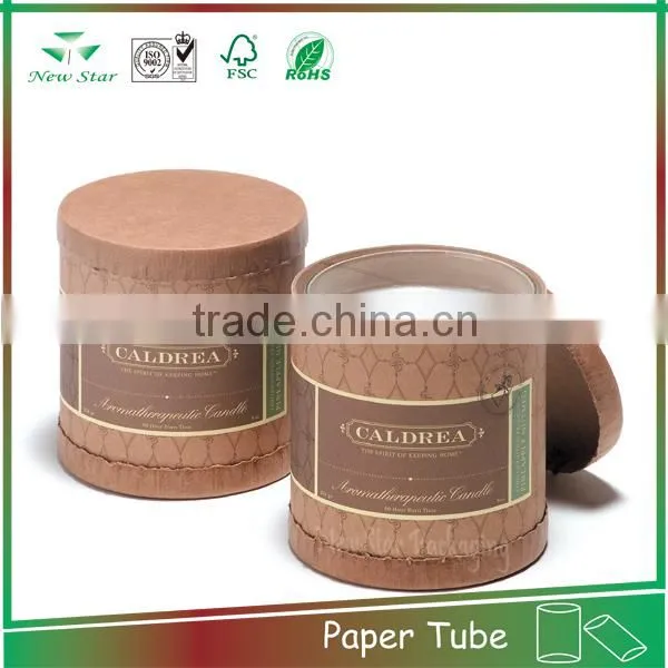 high quality paper packaging box paper tea can for for sale