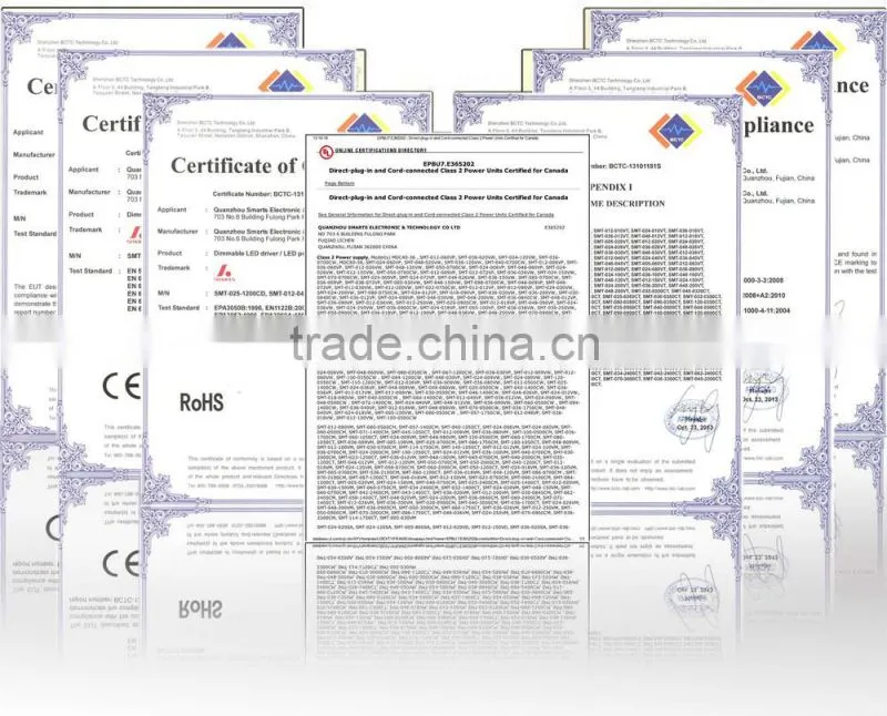 High efficiency led power unit 700mA 500ma 10w constant current led transformer with 2 yeara warranty
