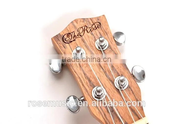 26 inch cutaway spruce+zebrawood ukulele(UK220-26C)