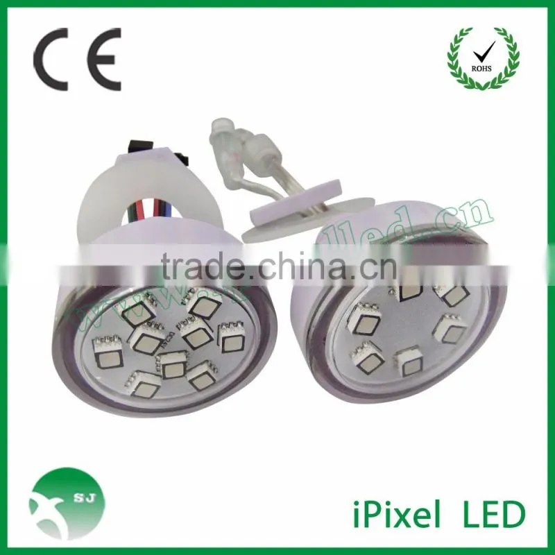Cheap hot-sale waterproof 45mm pixel led amusement lights 9leds