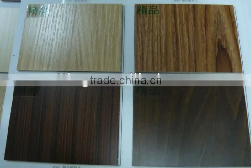 Wood Grain Melamine Paper UV Board for furniture decorative