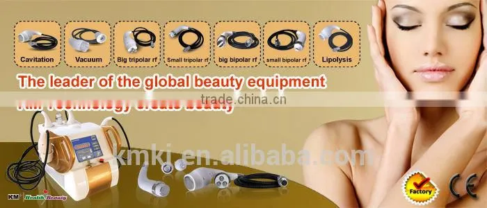 7 different handpieces !!!!! portable ultrasonic slimming cavitation with weight loss,skin tigtening