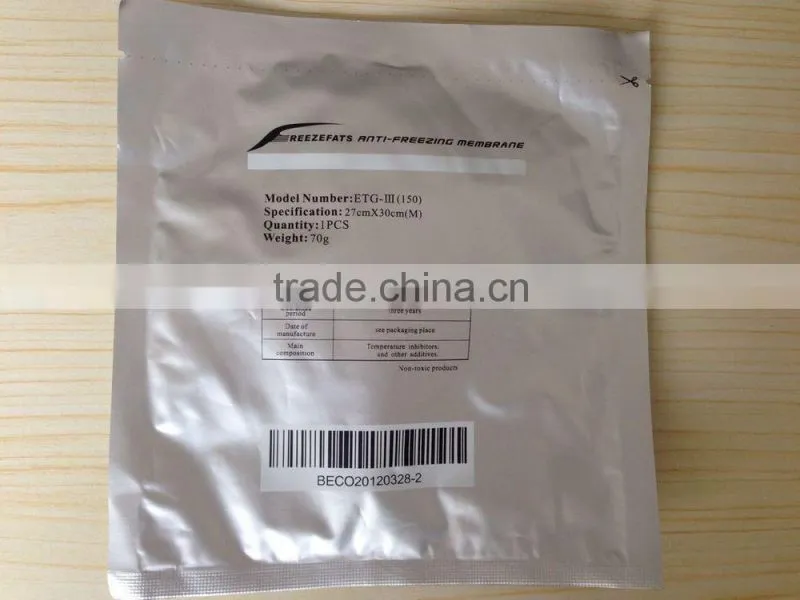 cryolipolysis antifreeze membrane//antifreeze membrane for freeze fat machine