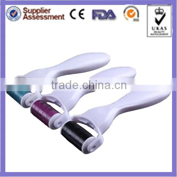 2013 derma roller for body with 1200 needles stainless steel/titanium