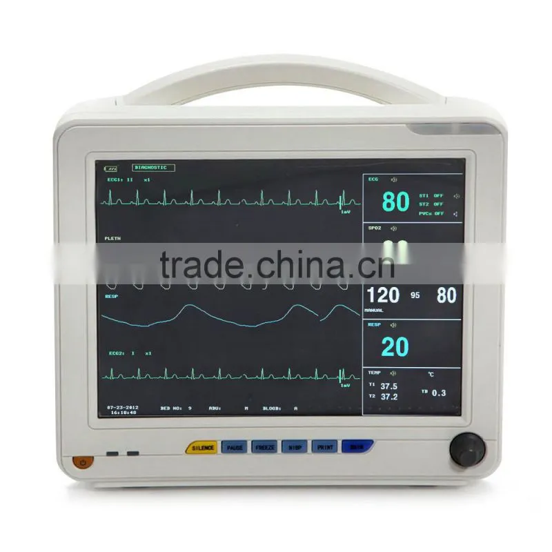 ECG & SPO2& NIBP&TEMP Latest Hot Mini Multi-parameter Patient Monitor