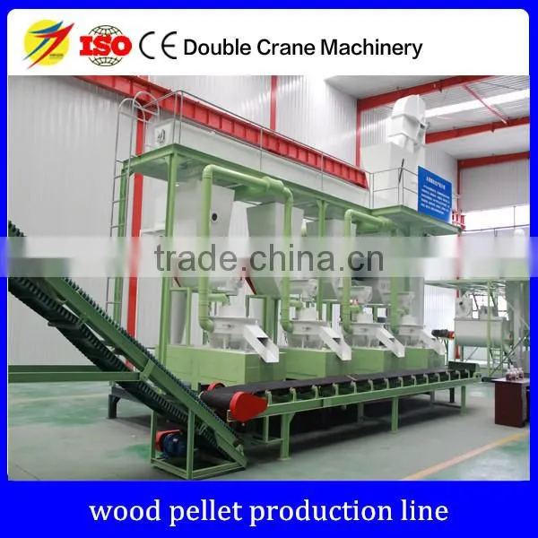 complete wood pellet line made in china