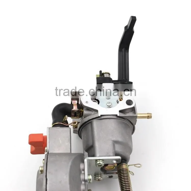 170F GX200 LPG CNG dual fuel carburetor for tonco water pump engine generator 2.8kw carb