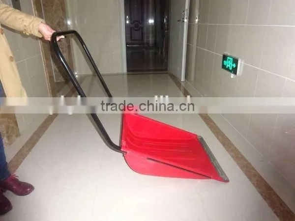 metal wide manpower snow shovel with handle