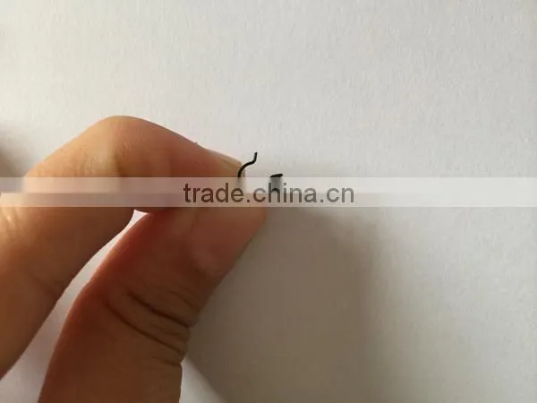 Custom black oxide wire form spring clips