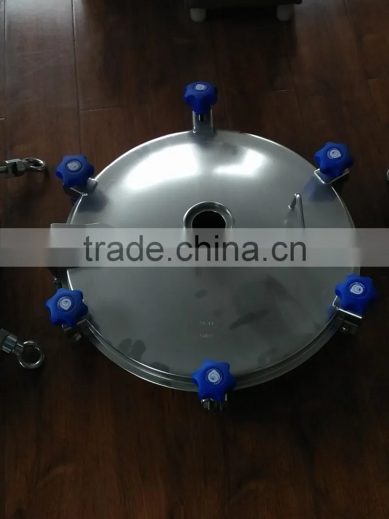 Stainless Steel Tank Parts circular type YAD pressure Manhole Covers